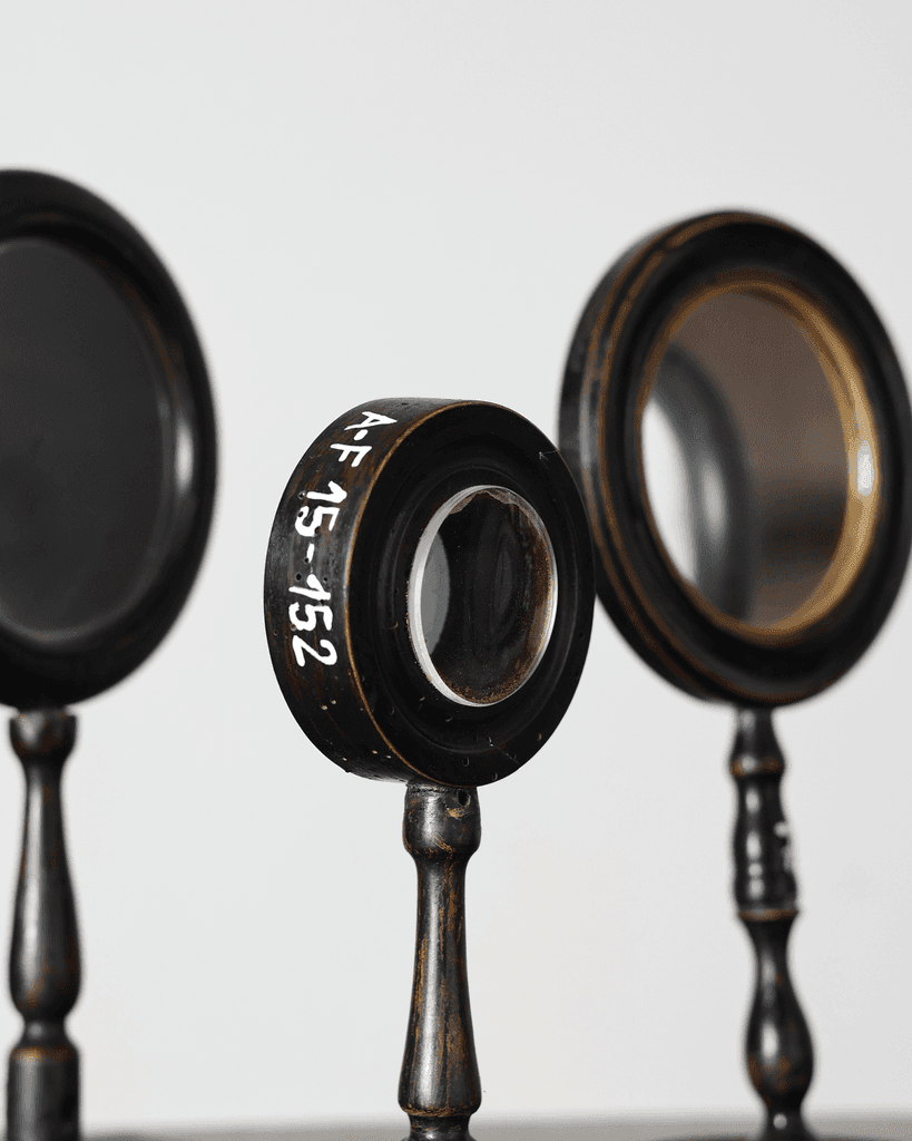 Collection Of Early 20th C. Czech Mirrors & Scientific Instruments