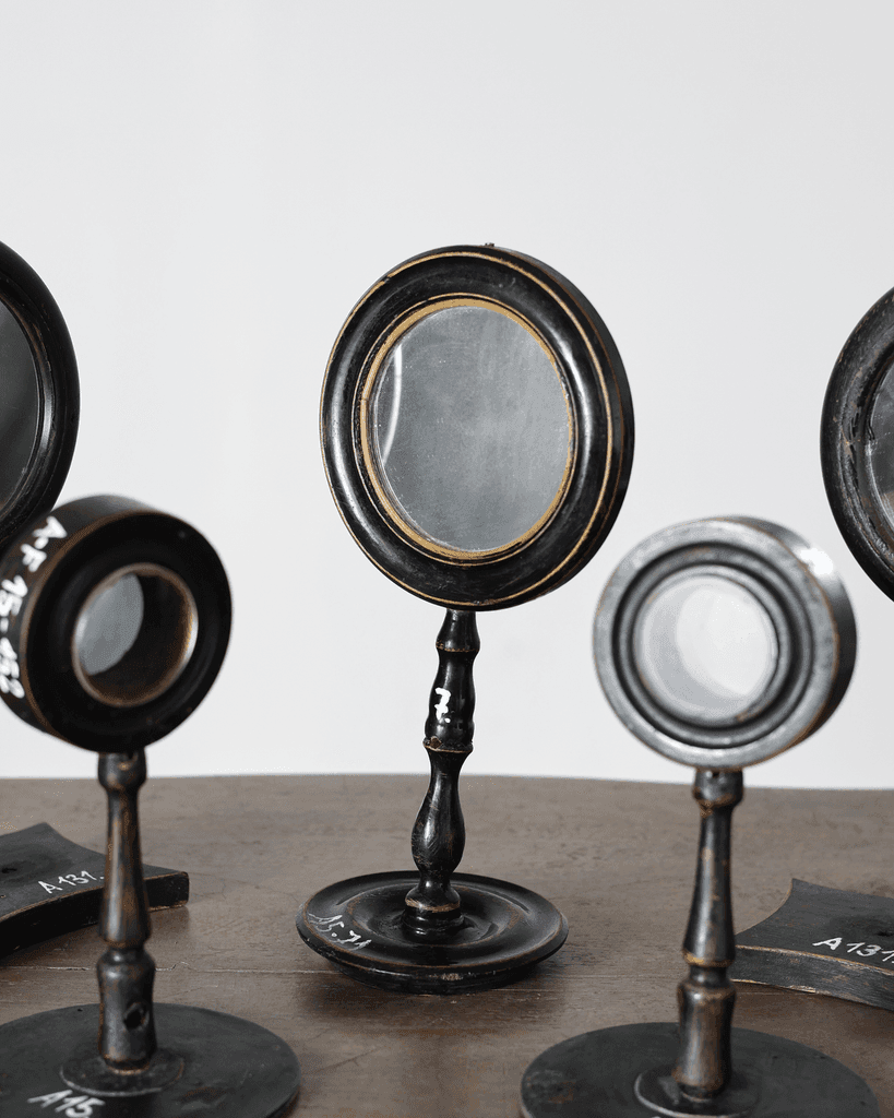 Collection Of Early 20th C. Czech Mirrors & Scientific Instruments