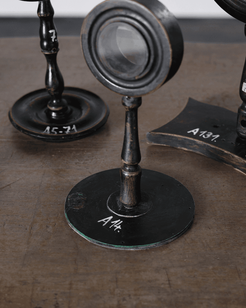 Collection Of Early 20th C. Czech Mirrors & Scientific Instruments