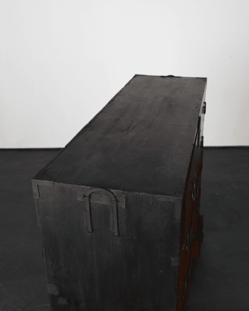 A Large Early 19th C. Late Edo Period Tansu Cabinet/Chest Of Drawers