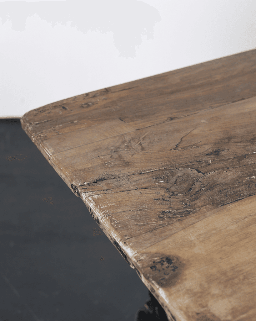 Exceptional XL Walnut Spanish Dinning Table