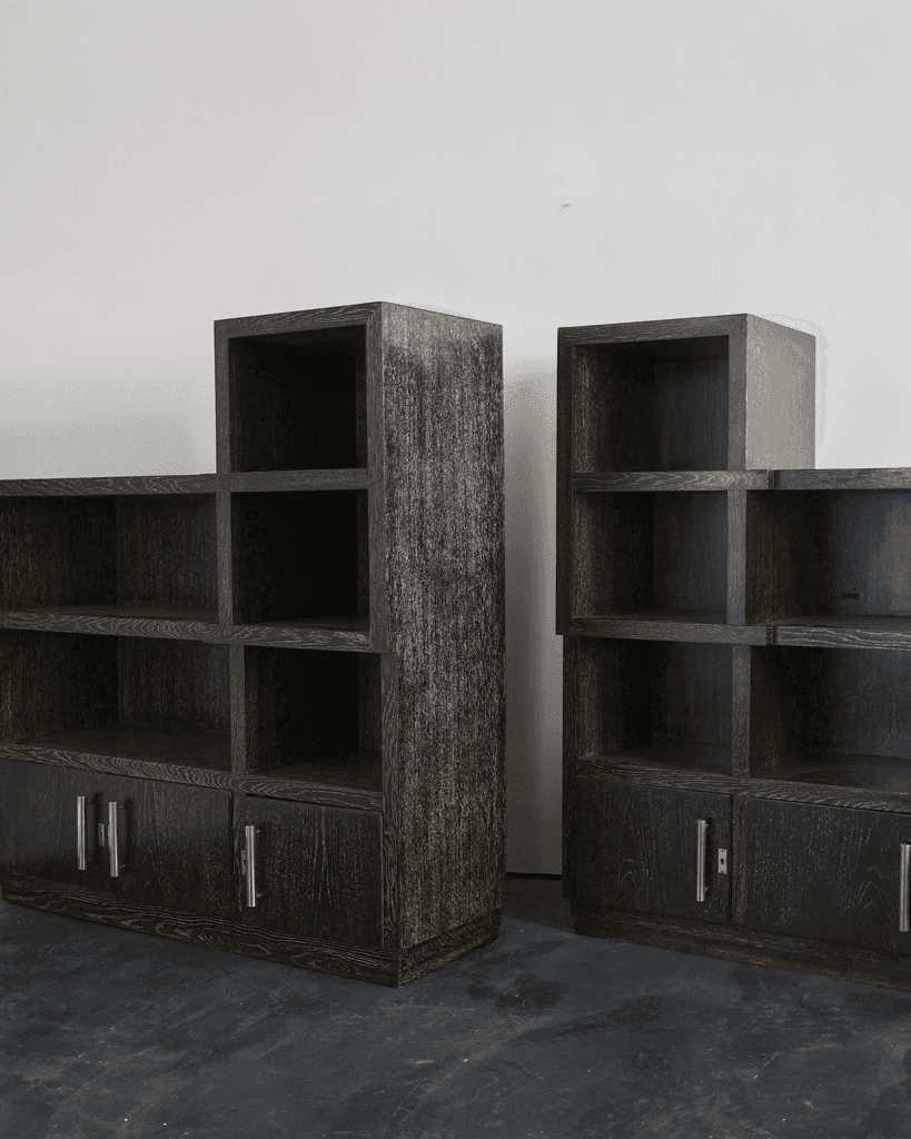 A Pair Of C.1930s French Modernist Cabinets