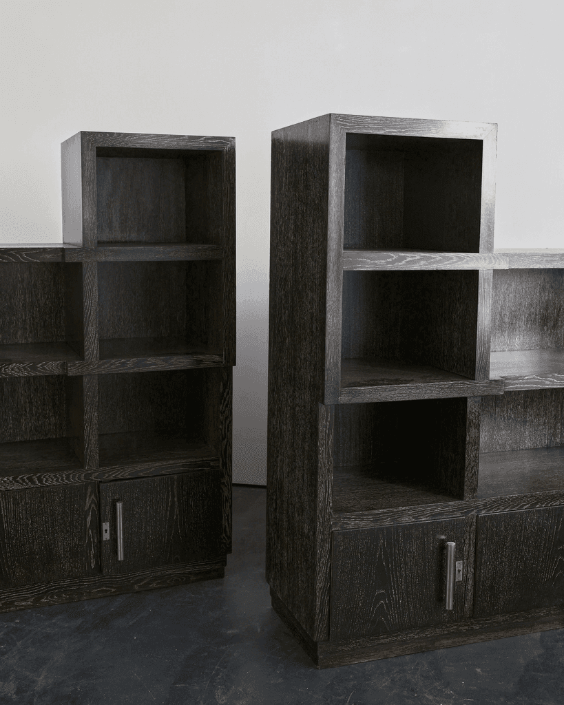 A Pair Of C.1930s French Modernist Cabinets