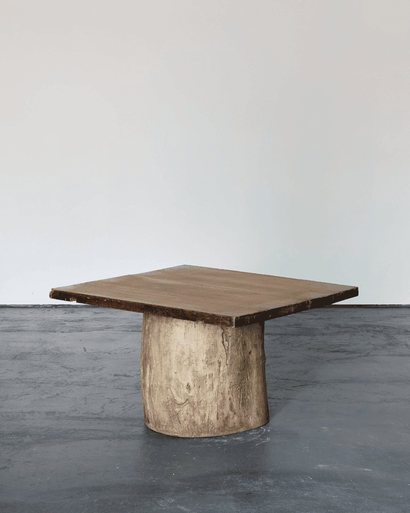 Large Dug Out Japanese Cedar Coffee/Sofa Table (6)