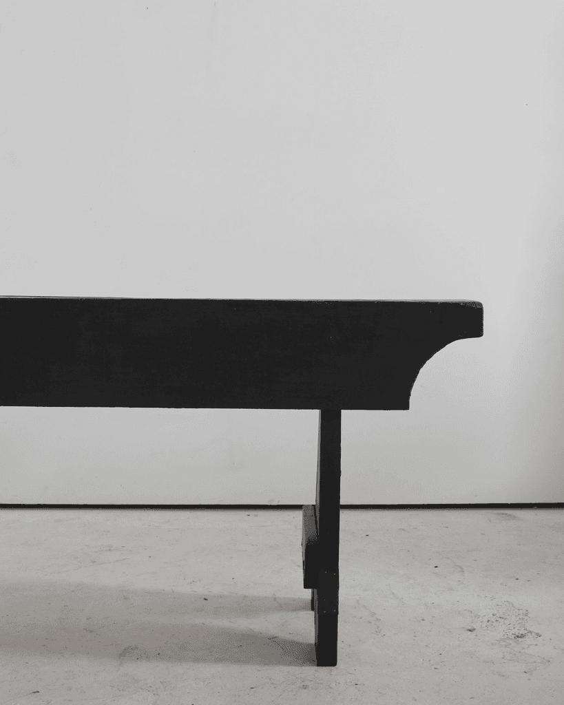 Early 19Th C. Catalan Charred Chestnut Console Table