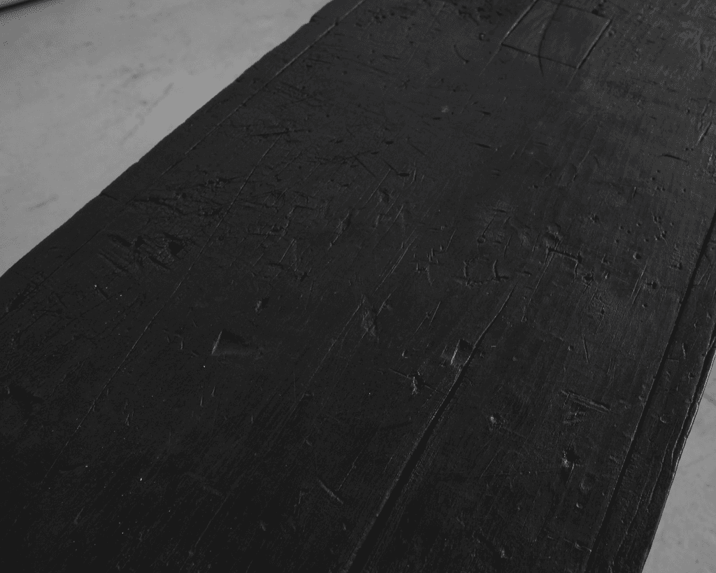 Early 19Th C. Catalan Charred Chestnut Console Table