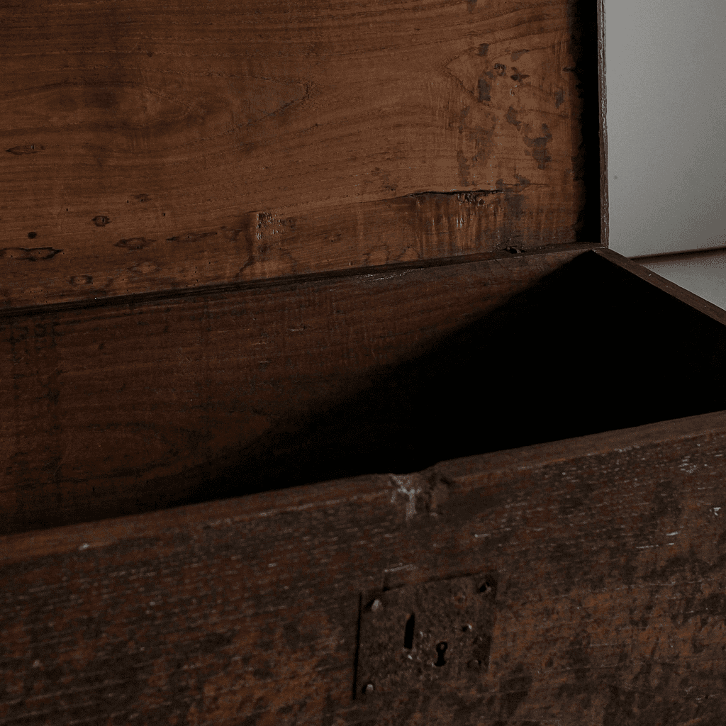 Well Proportioned Early 19Th C. Portuguese Coffer