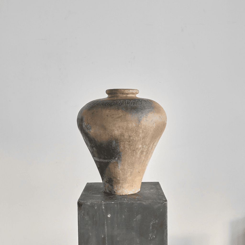 19th C. Japanese Terracotta Vessel