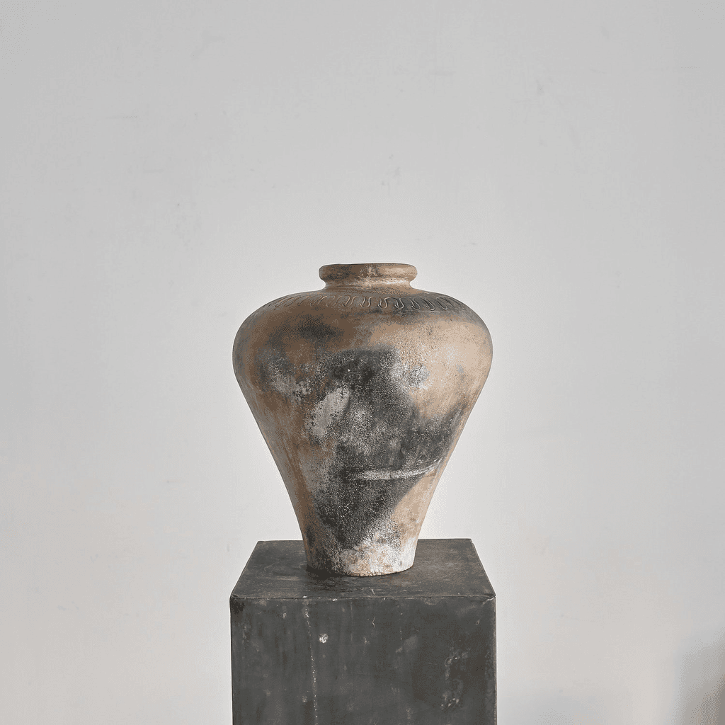 19th C. Japanese Terracotta Vessel