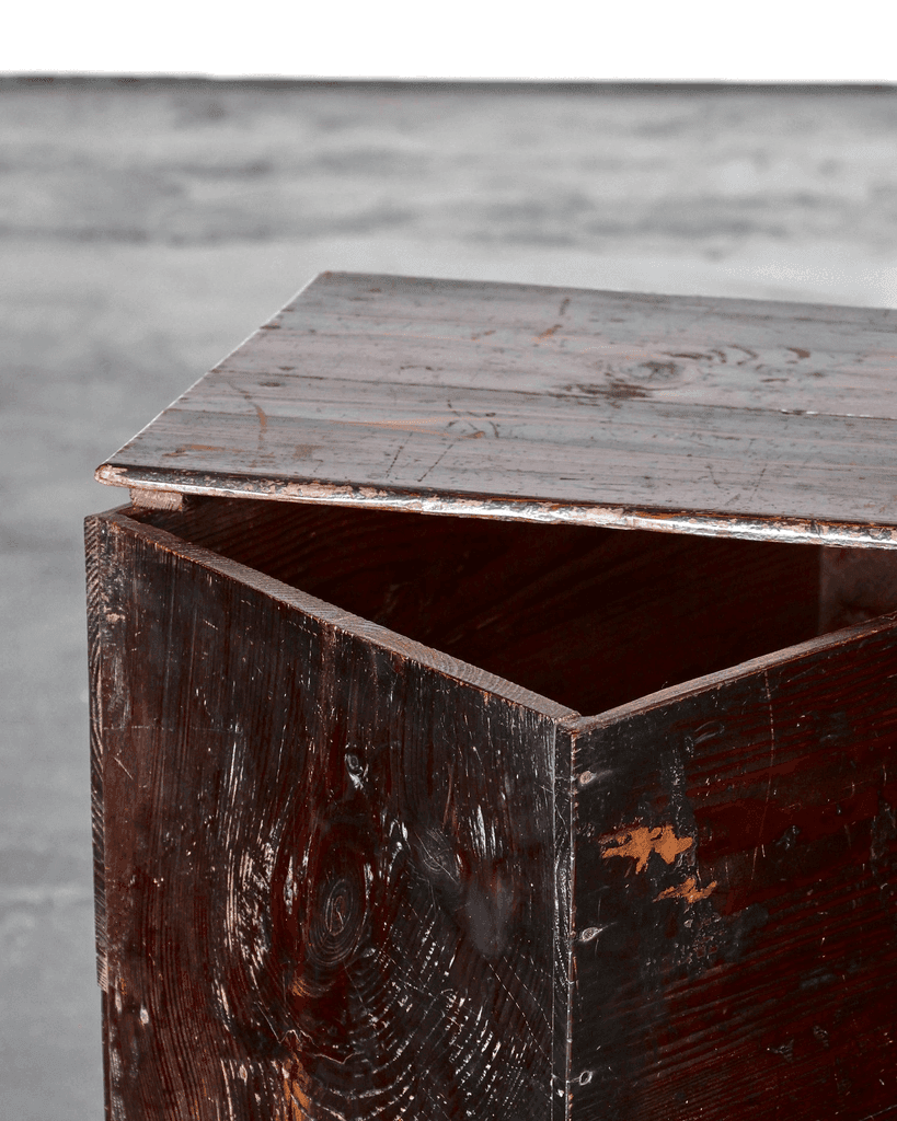 Unusual Tall Meiji Period Japanese Tansu