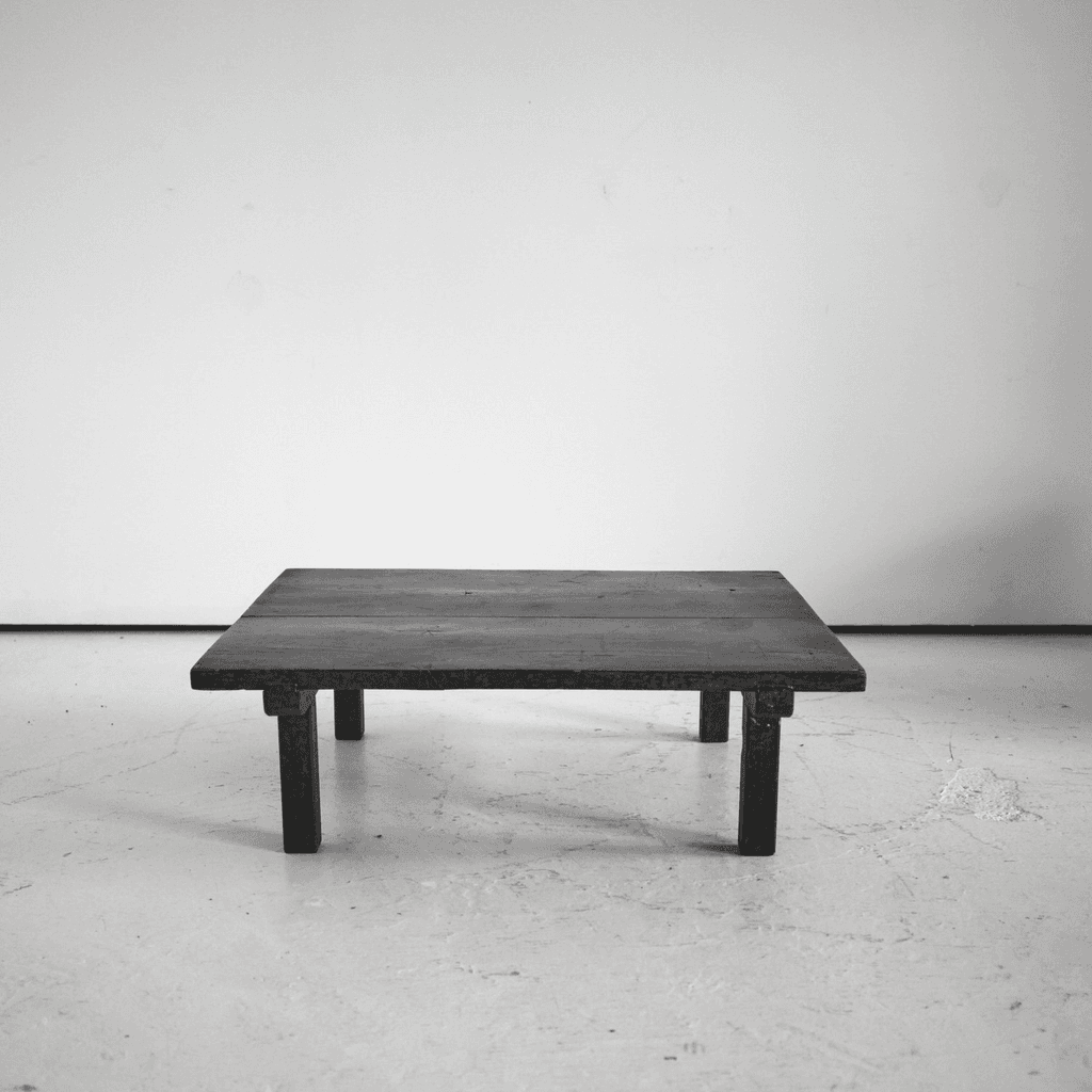 Primitive Meiji Period Japanese Tea/Coffee Table