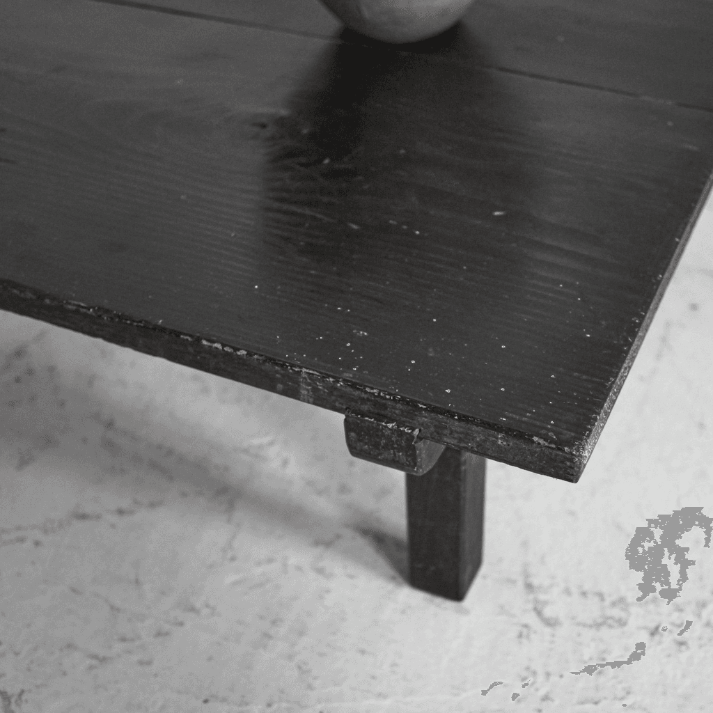 Primitive Meiji Period Japanese Tea/Coffee Table