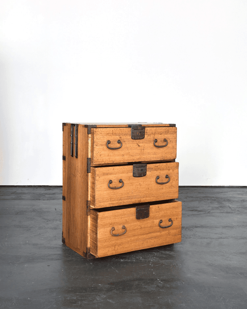Meiji Period Tansu/Chest Of Drawers