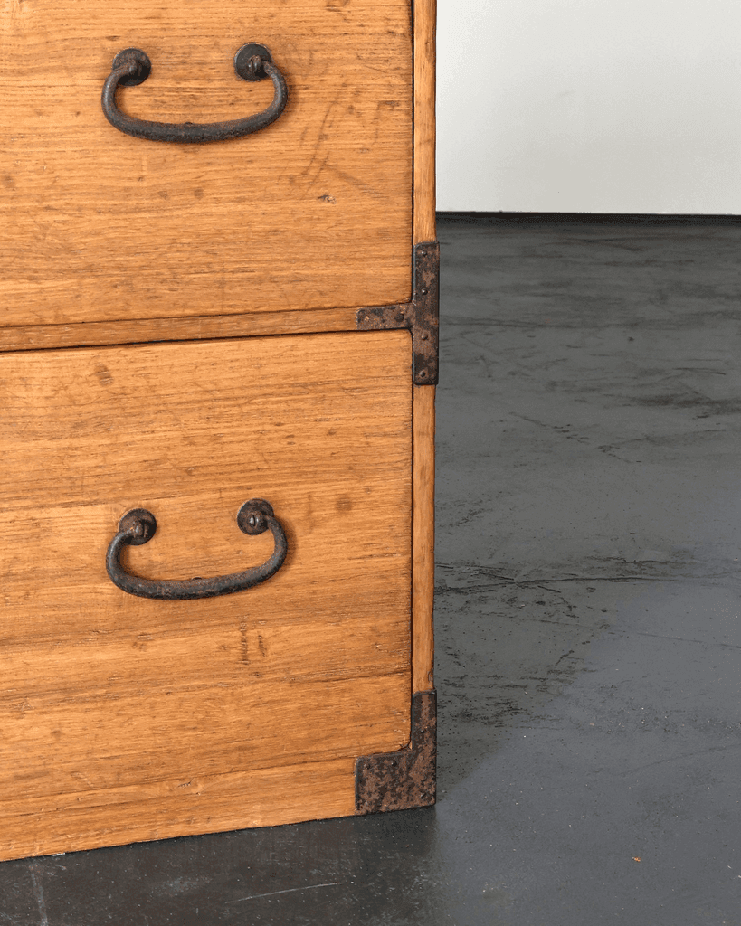 Meiji Period Tansu/Chest Of Drawers