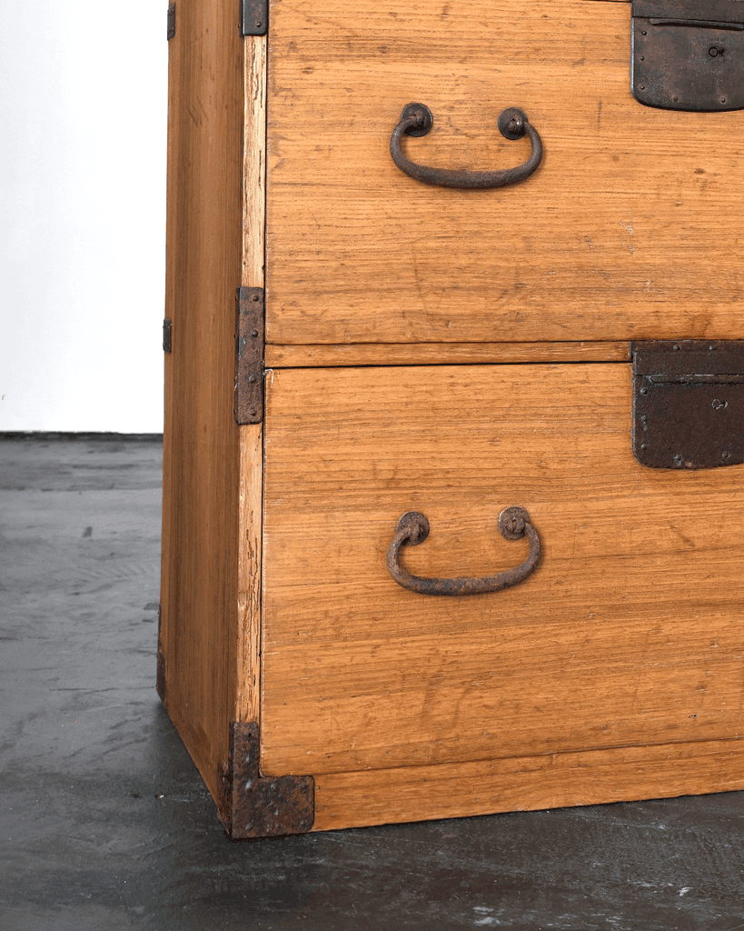 Meiji Period Tansu/Chest Of Drawers