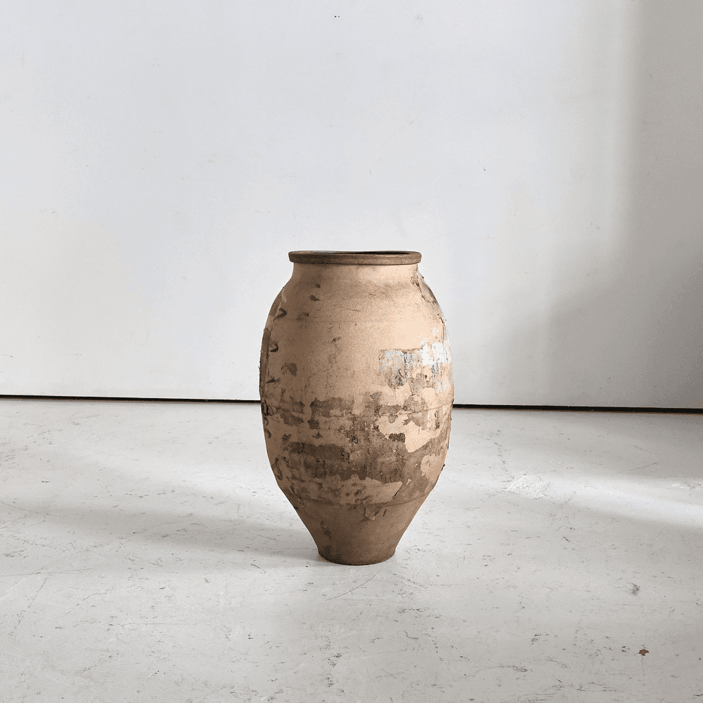 Large Paper Covered Wabi Sabi Early 19Th C. Japanese Vessel (2)