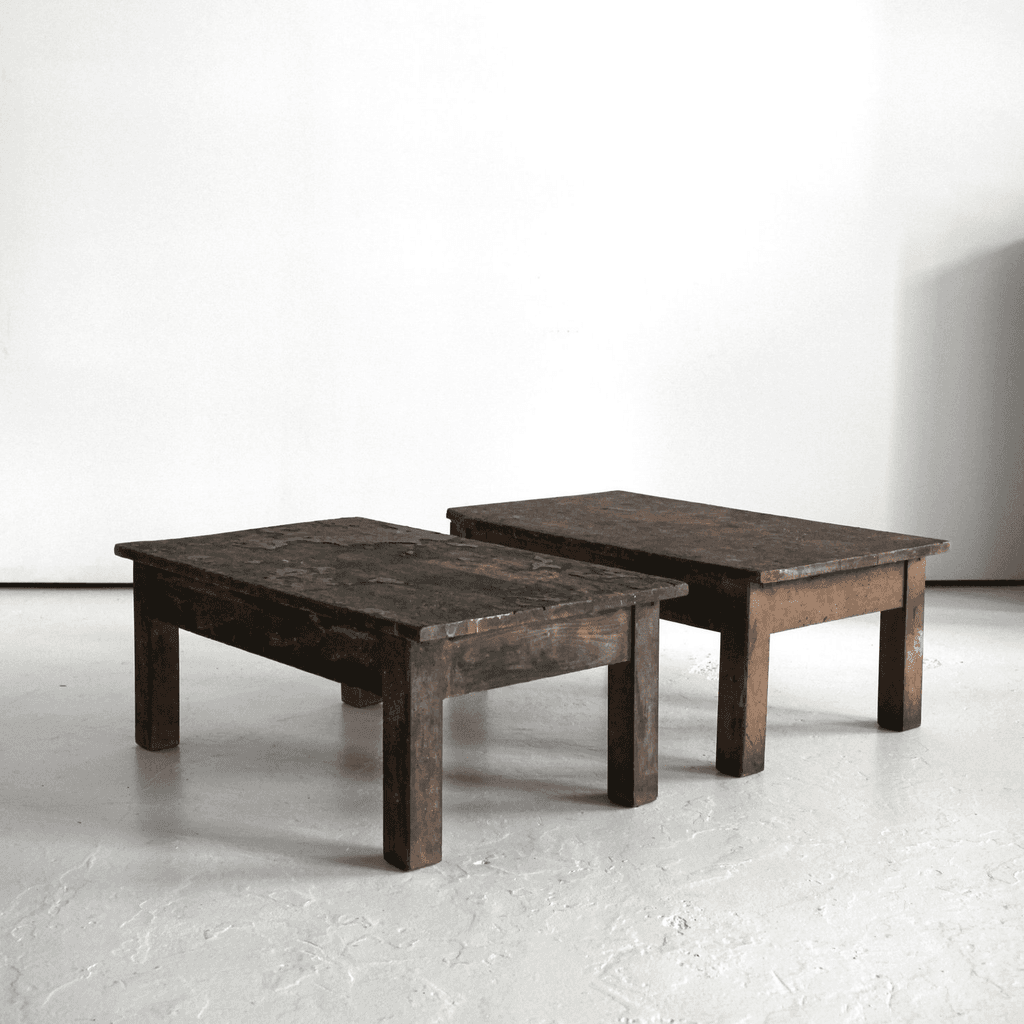 Matched Pair Of Early 20Th C. Portuguese Coffee Tables
