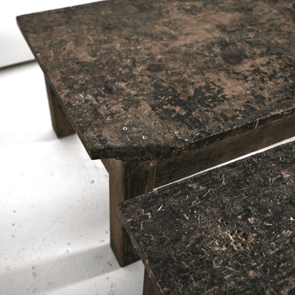 Matched Pair Of Early 20Th C. Portuguese Coffee Tables