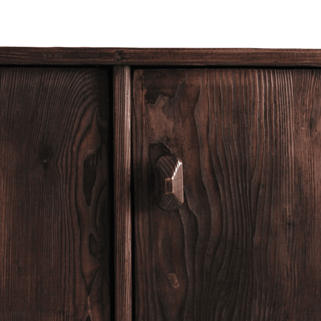 Swedish Gouged Pine Sideboard