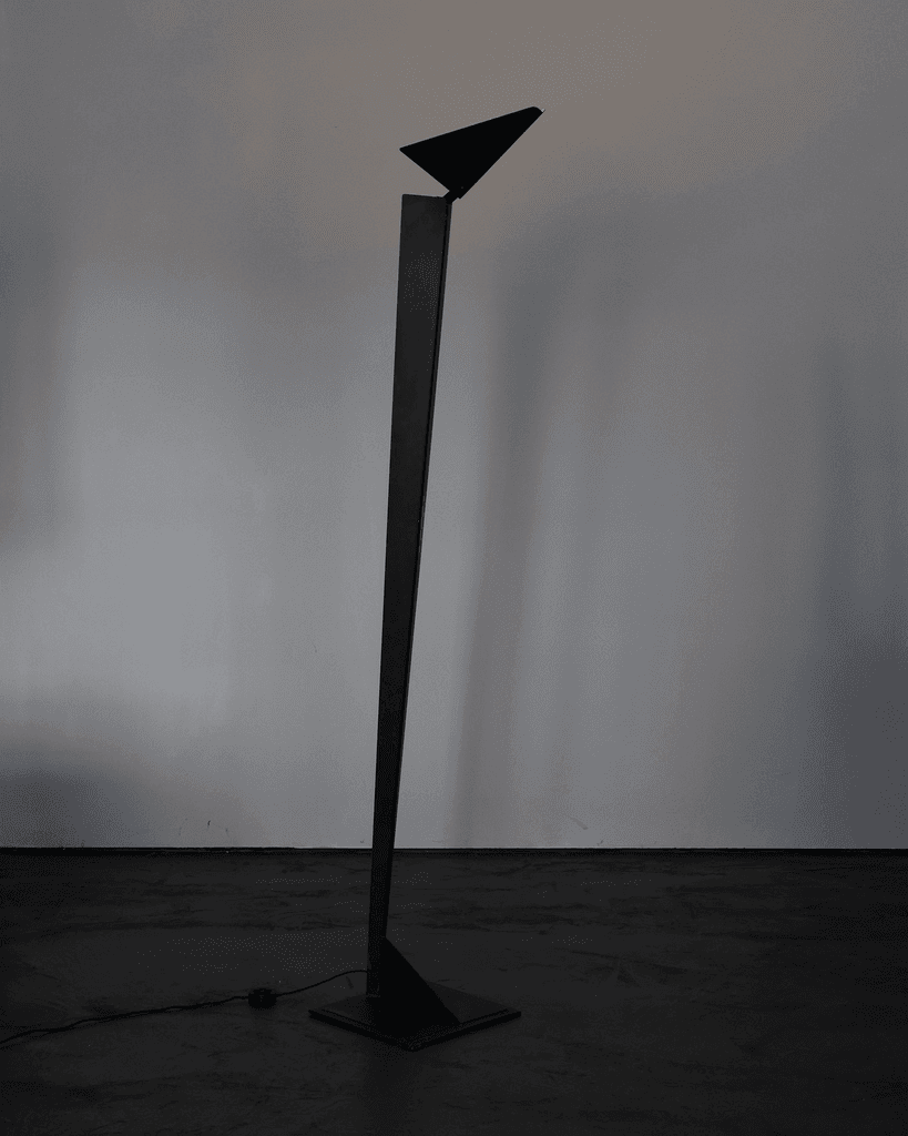 C. 1960s Italian Steel Standard Lamp/Up lighter